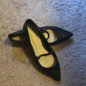 Aldo Leather pointy toe Flats (size 8.5)